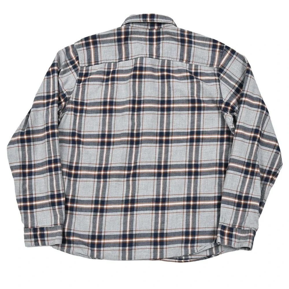 Patagonia Men's M Fjord Flannel L/S Lightweight‎ Shirt Plaid Style 54020 Hiking
